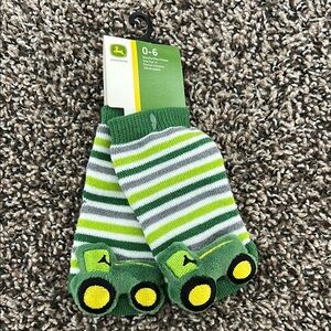 John Deere Baby Socks
